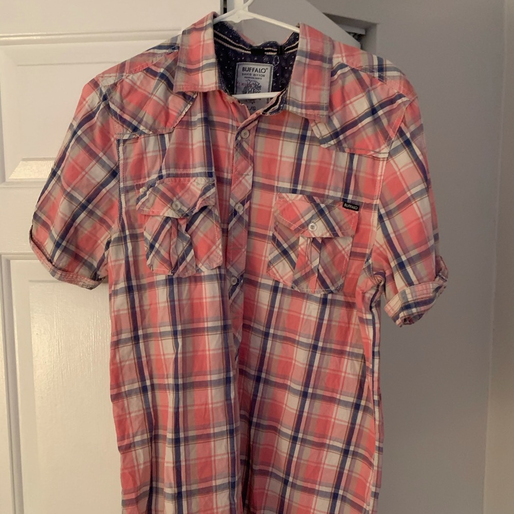 Men’s Buffalo plaid shirt